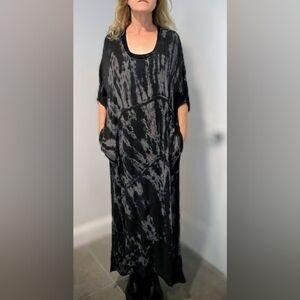 NWOT Raquel Allegra Silk Bohemian Maxi Dress, Size 3